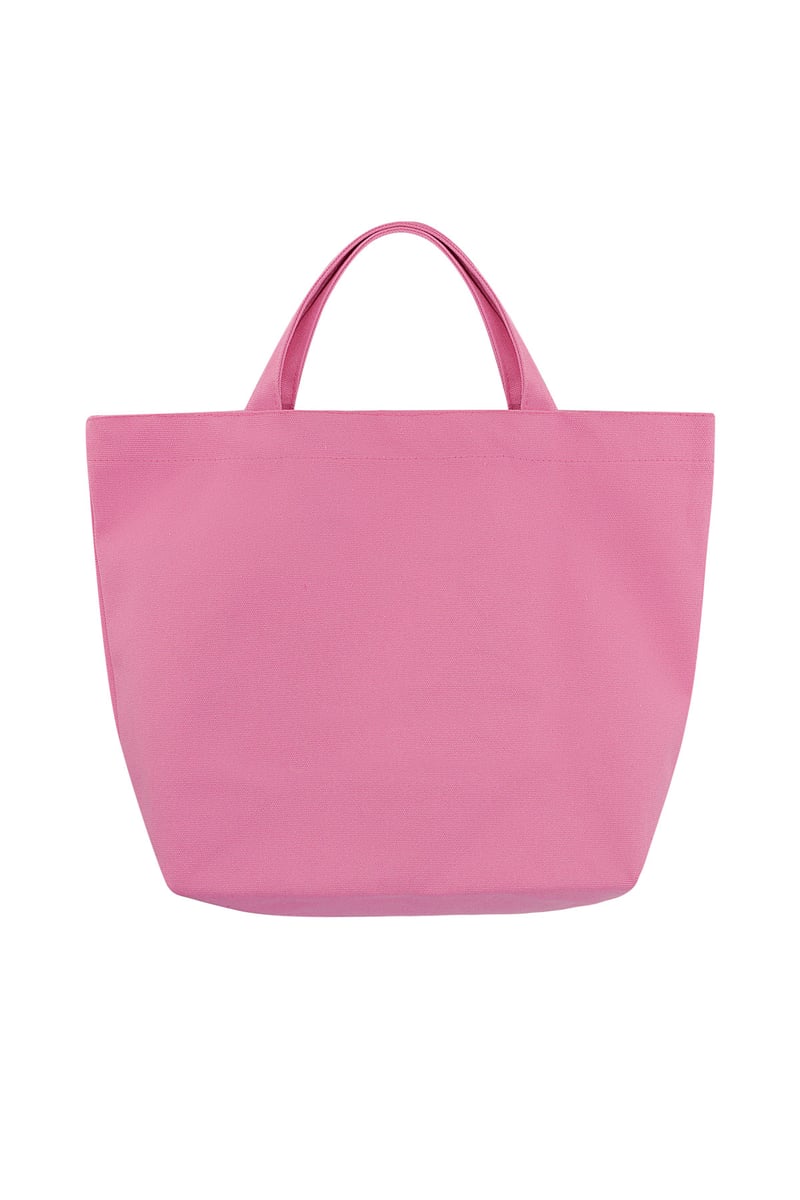 Canvas shopper my essentials - fuchsia