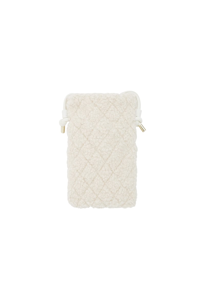On-the-go telefoontas - off white