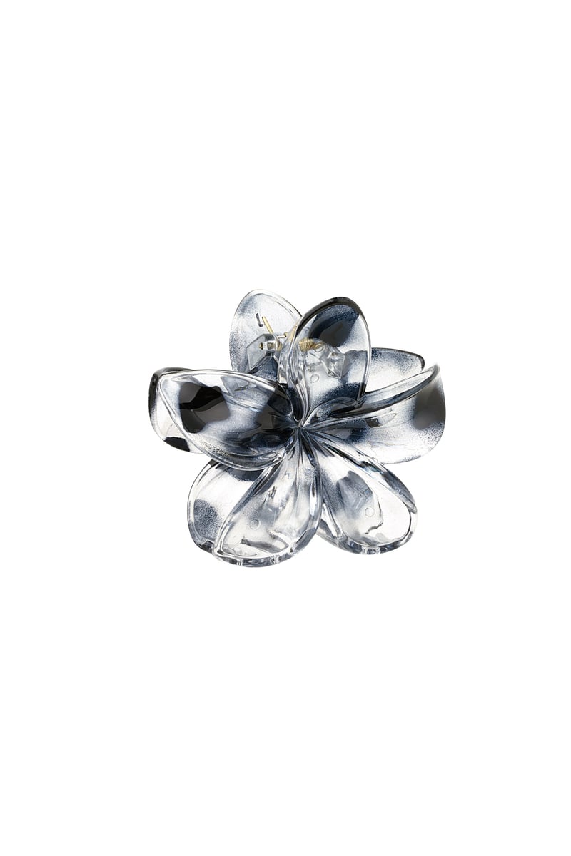 Hawaiiaanse bloem haarklem - Bruin