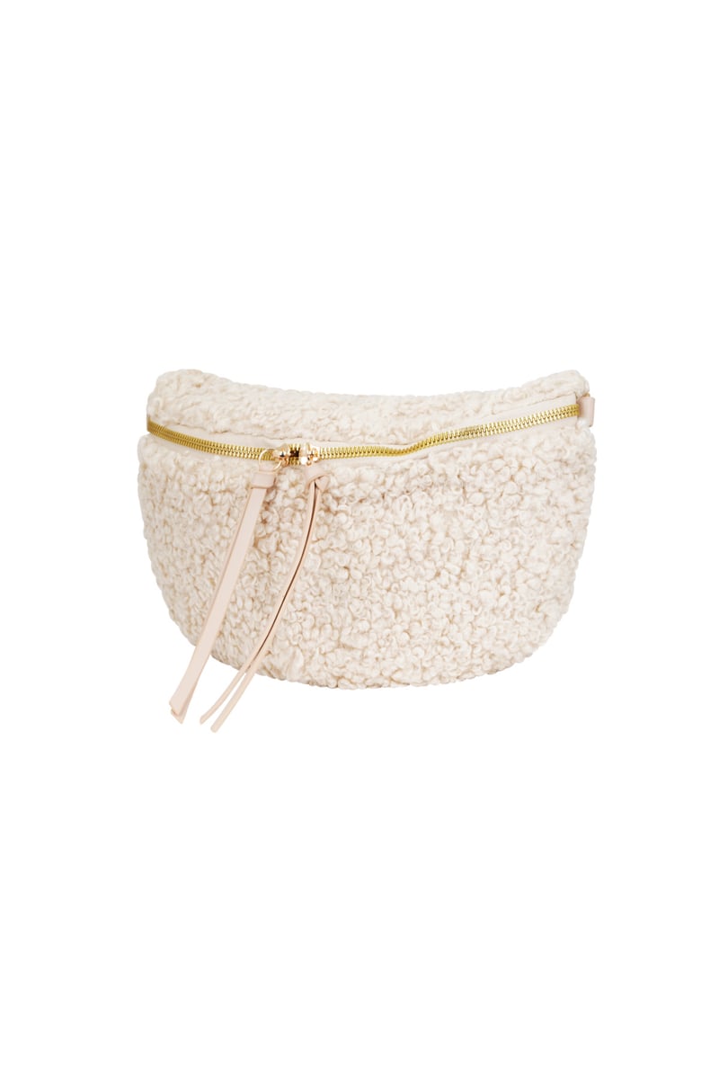 Basic teddy tas - Gebroken wit