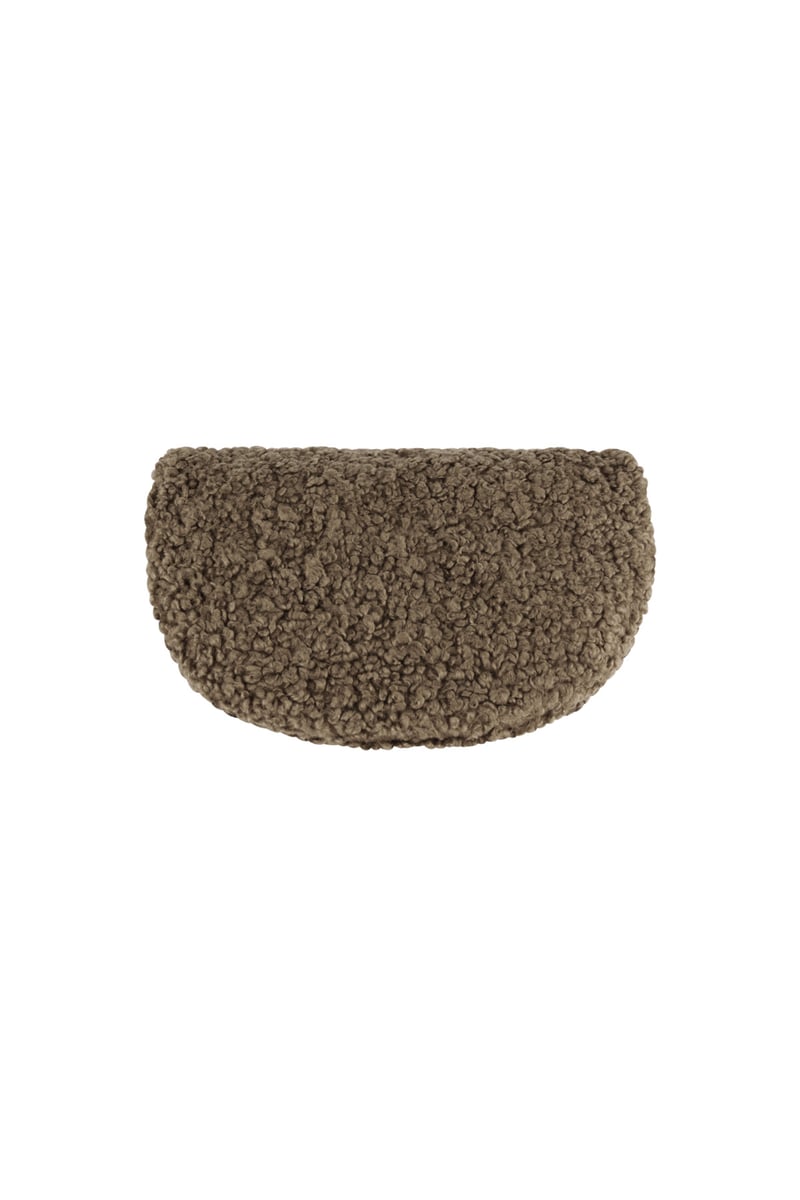 Basic teddy tas - Gebroken wit