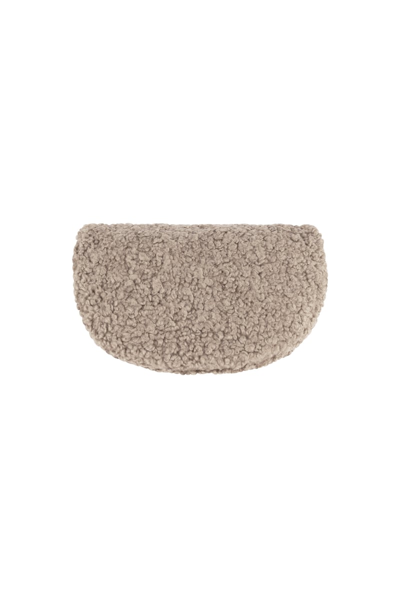 Basic teddy tas - Gebroken wit