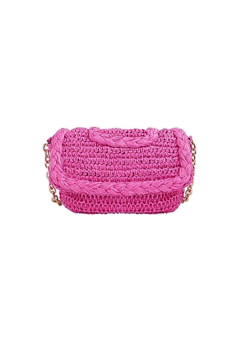 Schouder tas summer vibe - Fuchsia