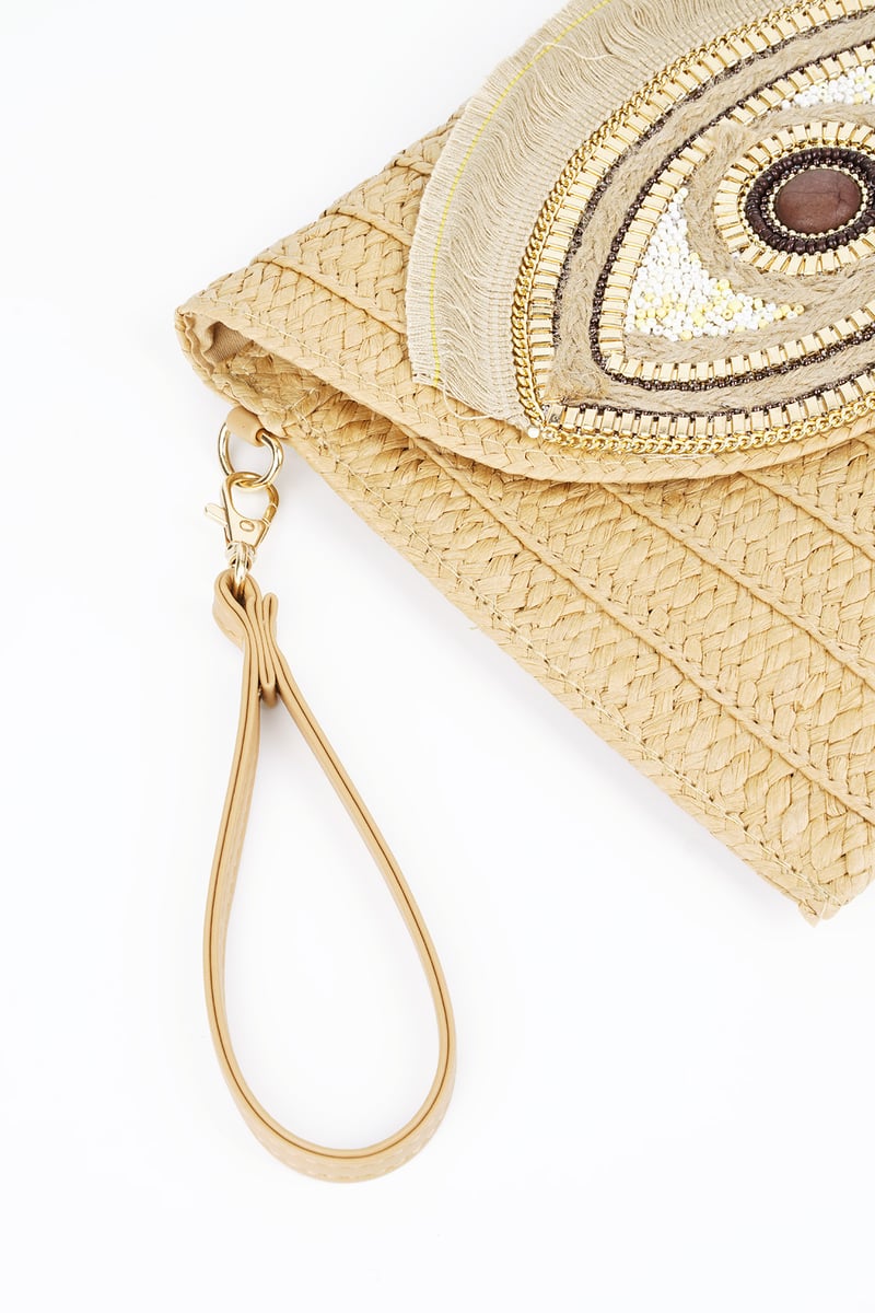 All Eyes on You this Summer tas - beige