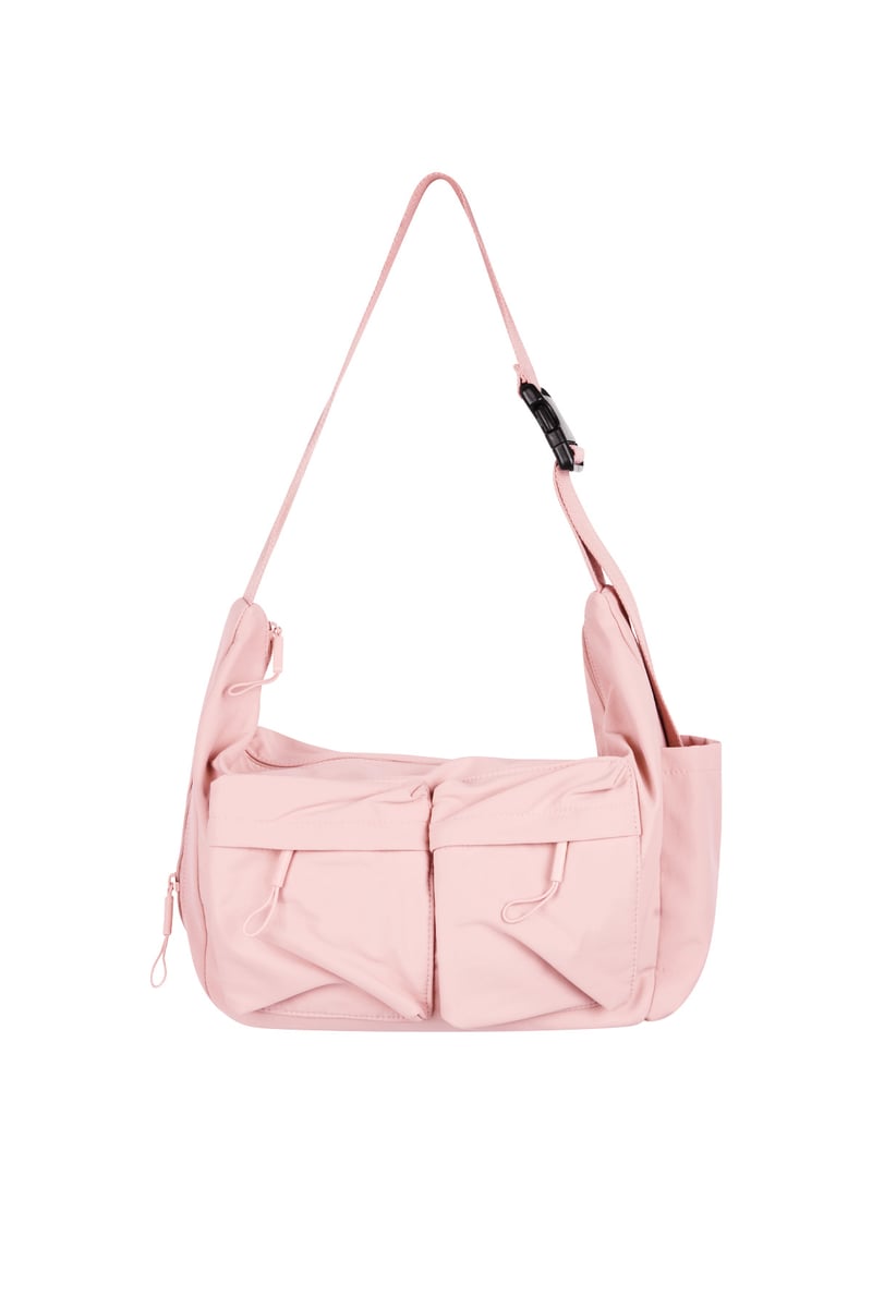 Crossbody tas met vakjes - beige