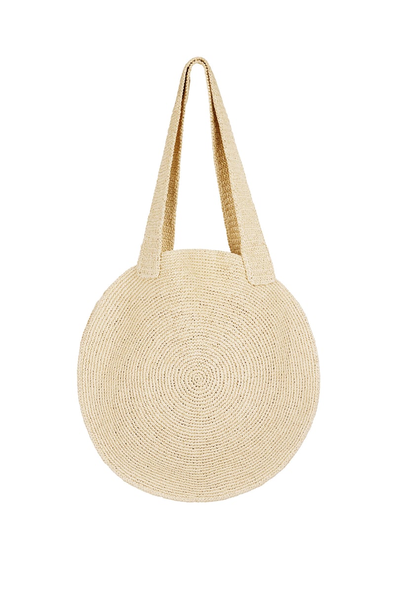 Beachy shopper tas - Creme