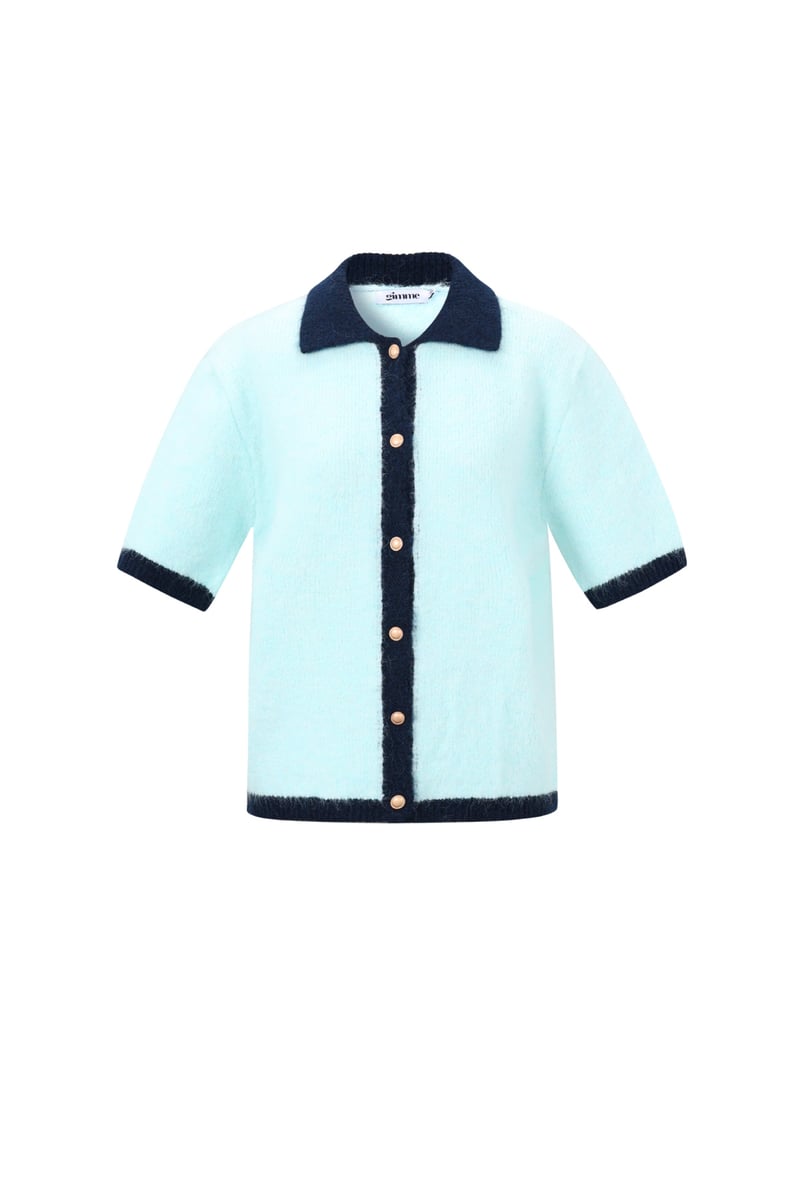 Cardigan met korte mouwen