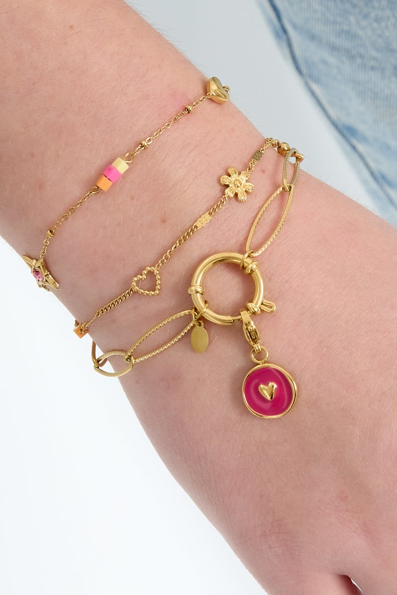 Roestvrijstalen kettingarmbanden Ketting DIY Dagelijkse eenvoudige serie Damessieraden