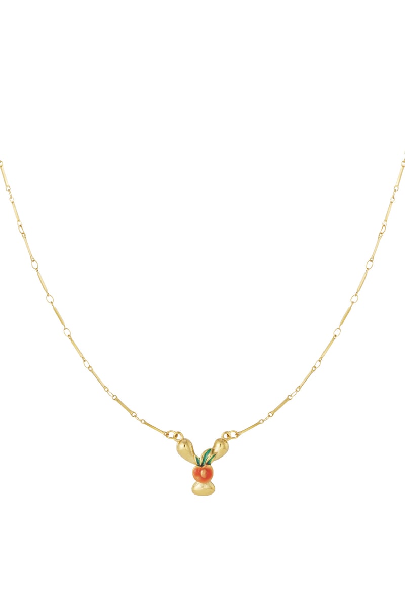 Happy Initials ketting met bedels