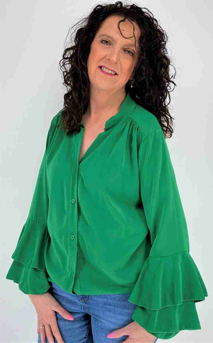blouse Lily Groen
