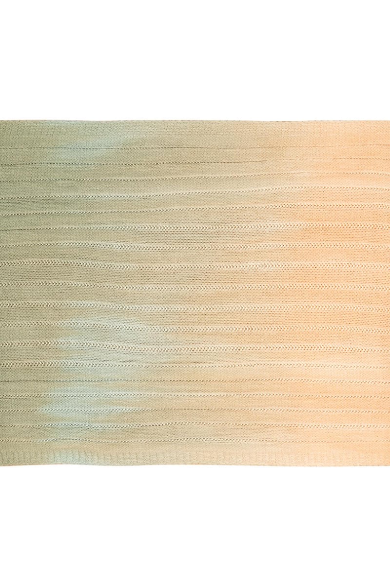 Tie dye sjaal Groen Acryl