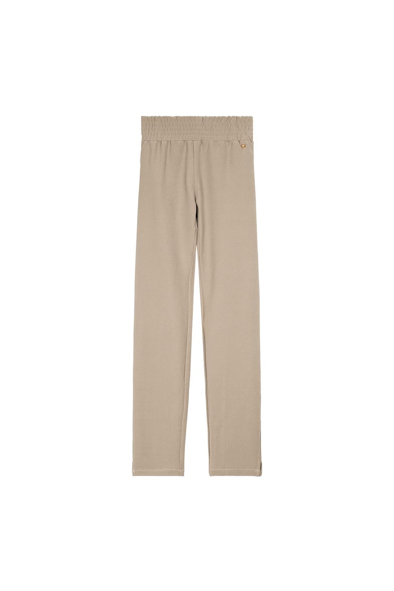 Slim-fit broek Beige S