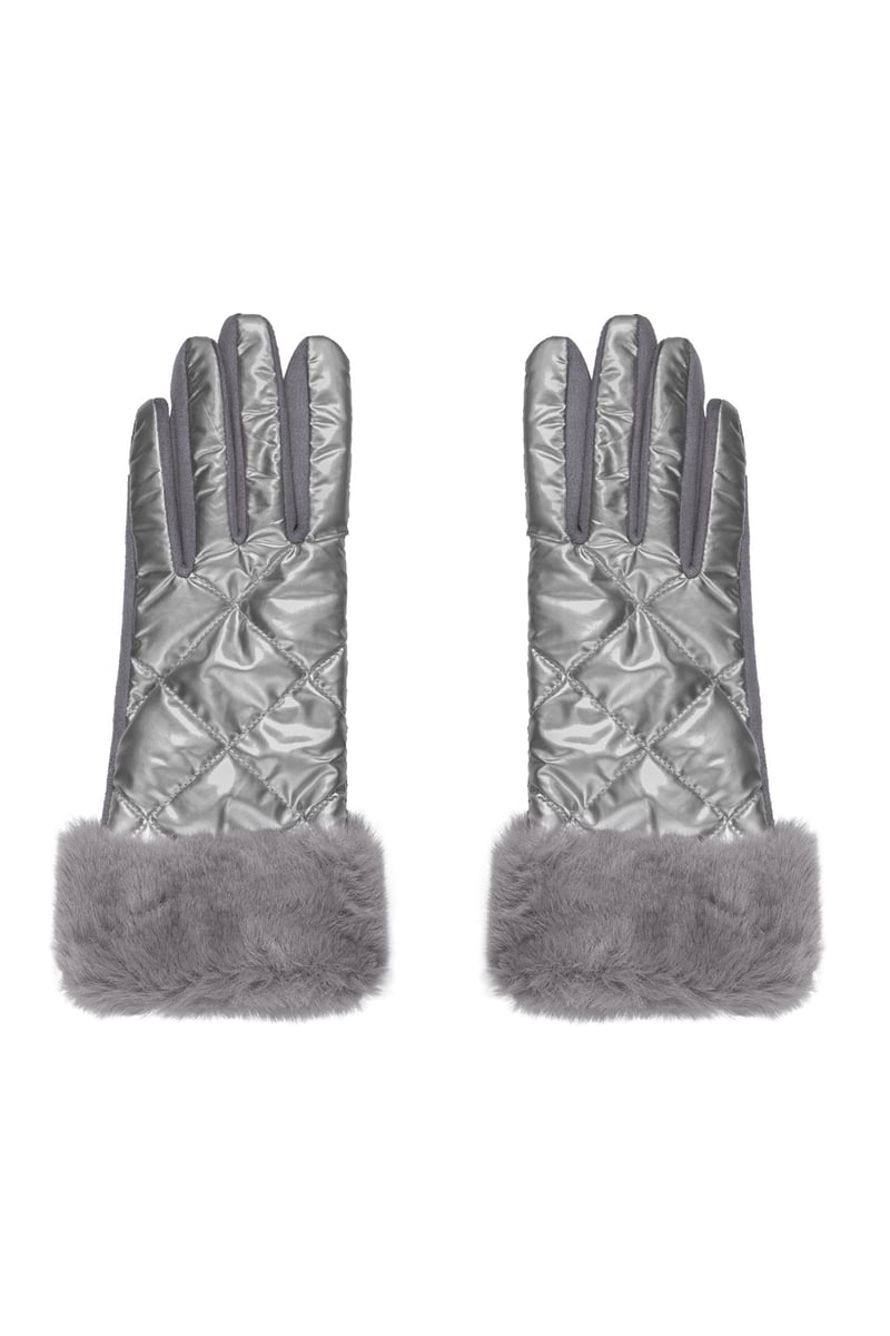 handschoenen gestkt met faux fur
