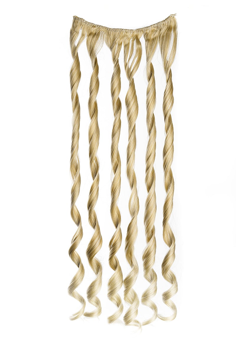 Clip in cruly day - zwart / wit