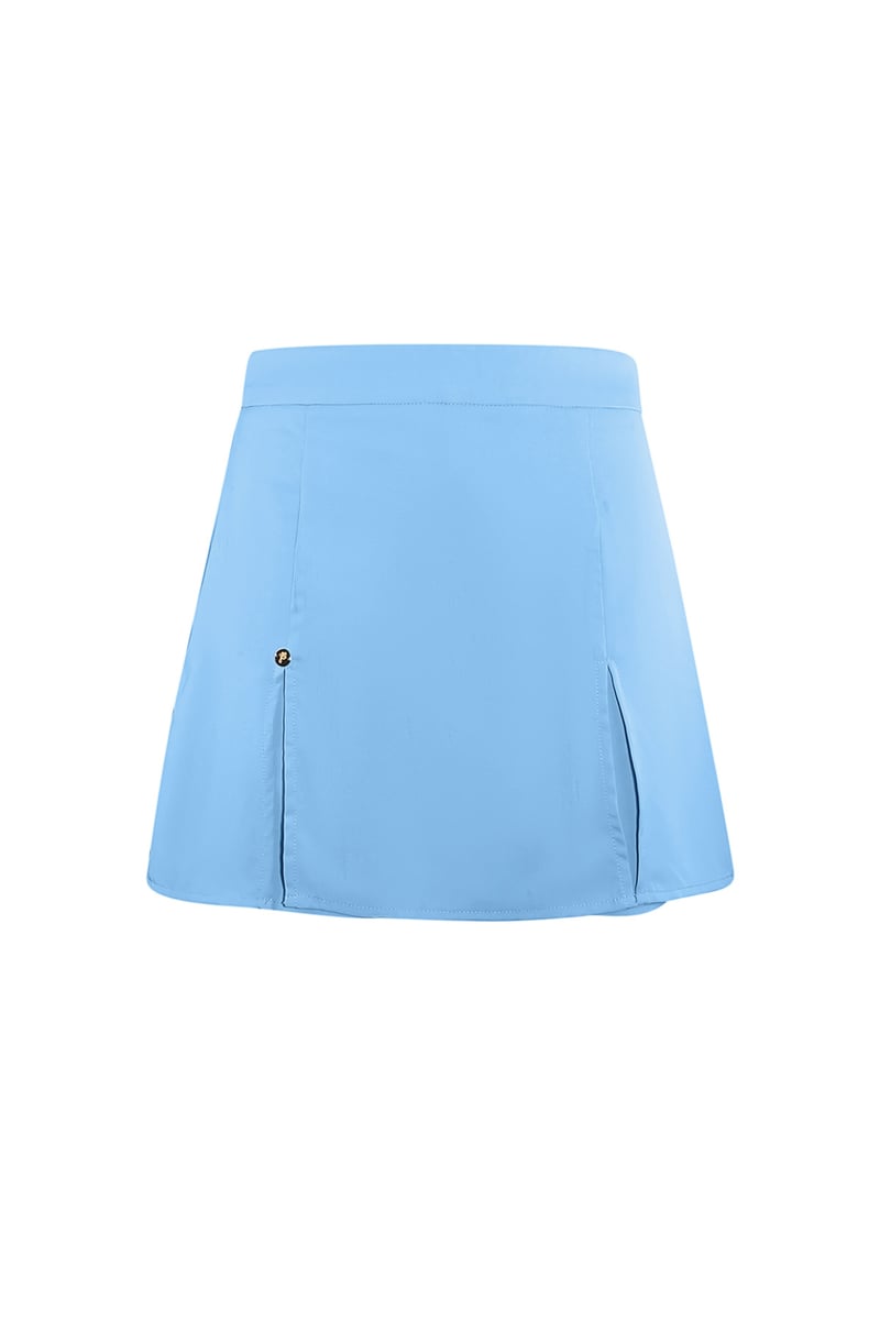 Pastel basic mini skort - fuchsia