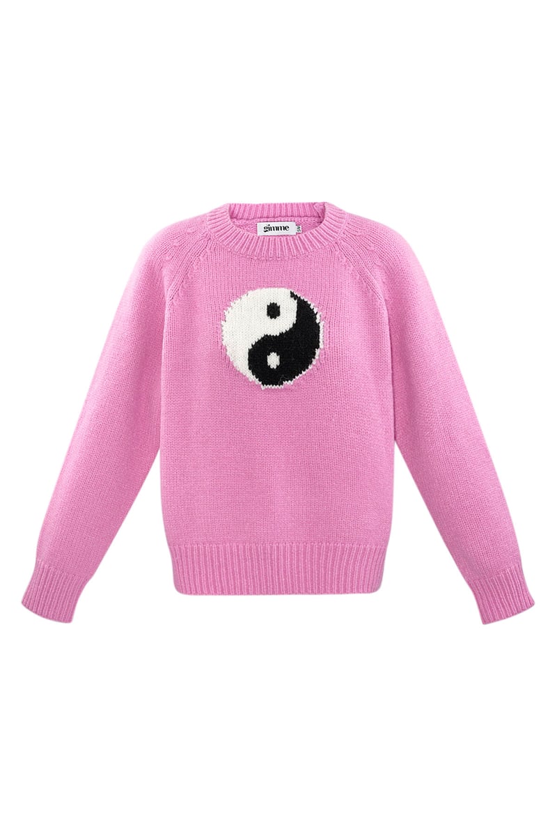 Ying Yang Breeze - fuchsia