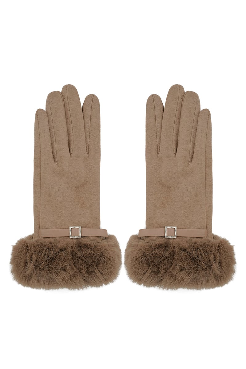 Refined grace handschoenen - zwart