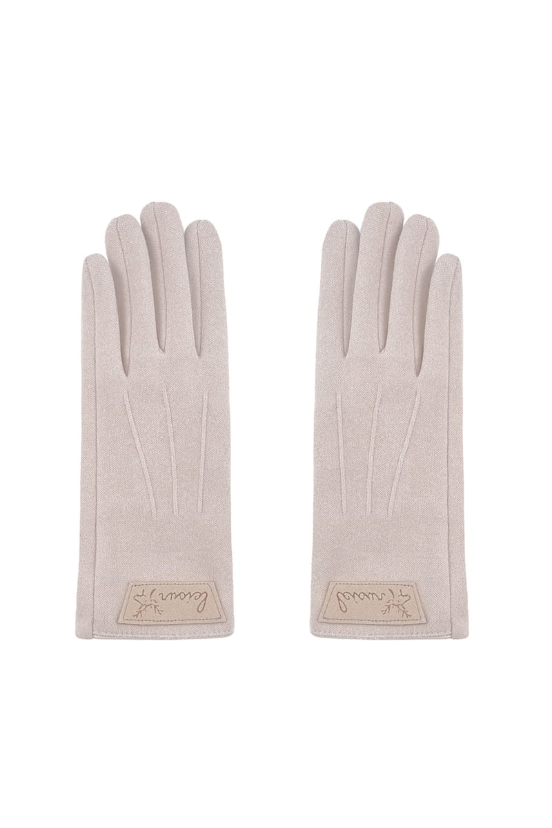 Timeless chique glove - blauw