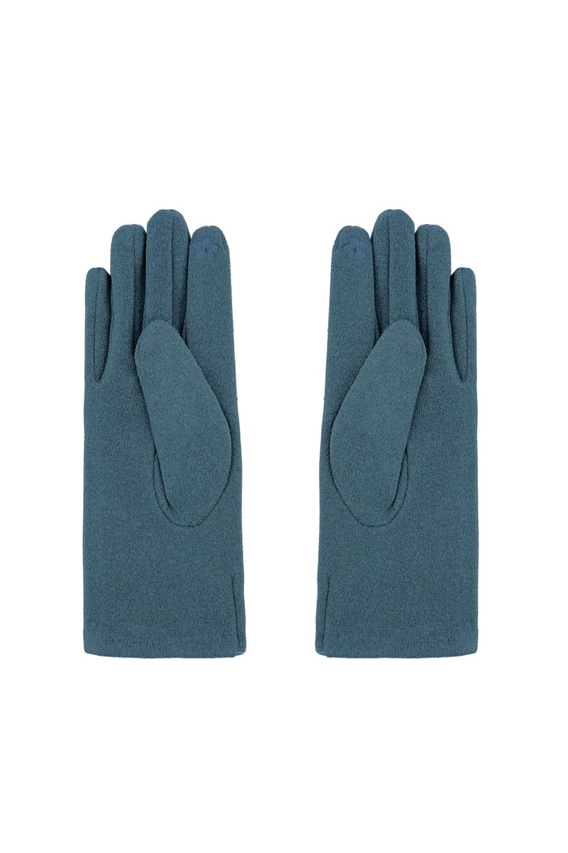Timeless chique glove - blauw