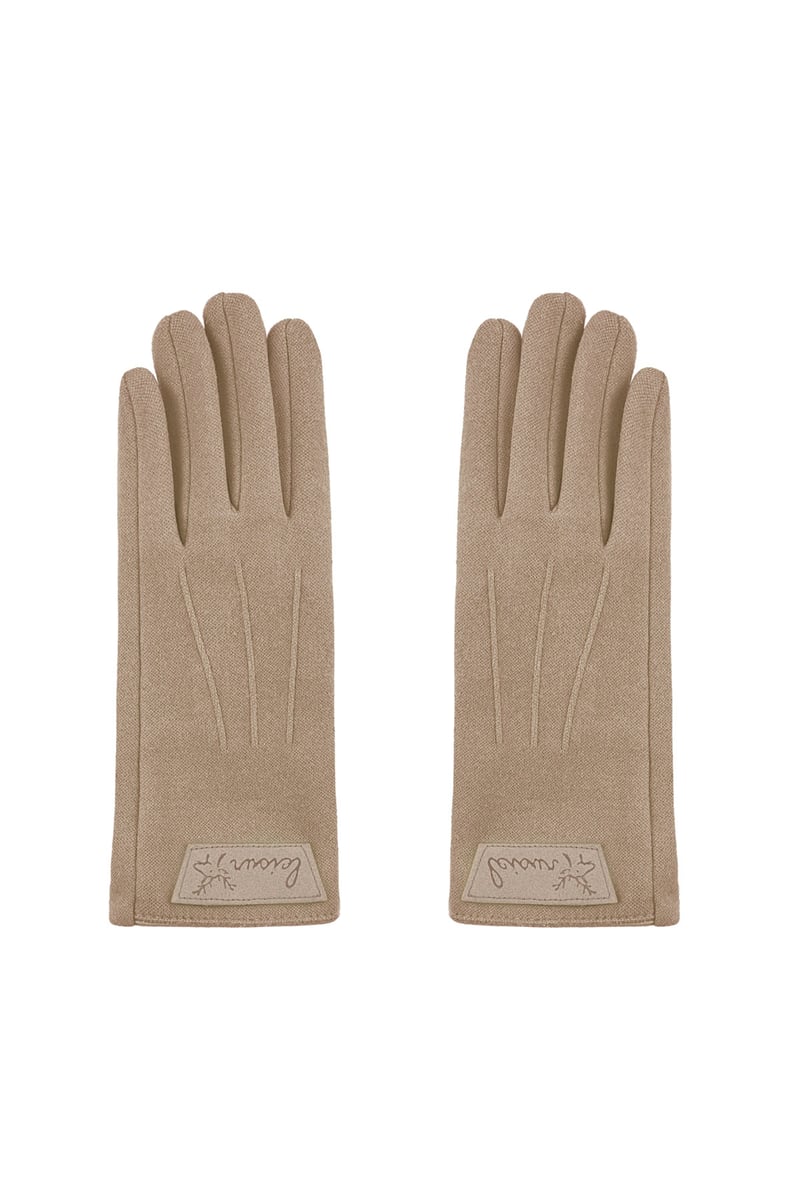 Timeless chique glove - blauw