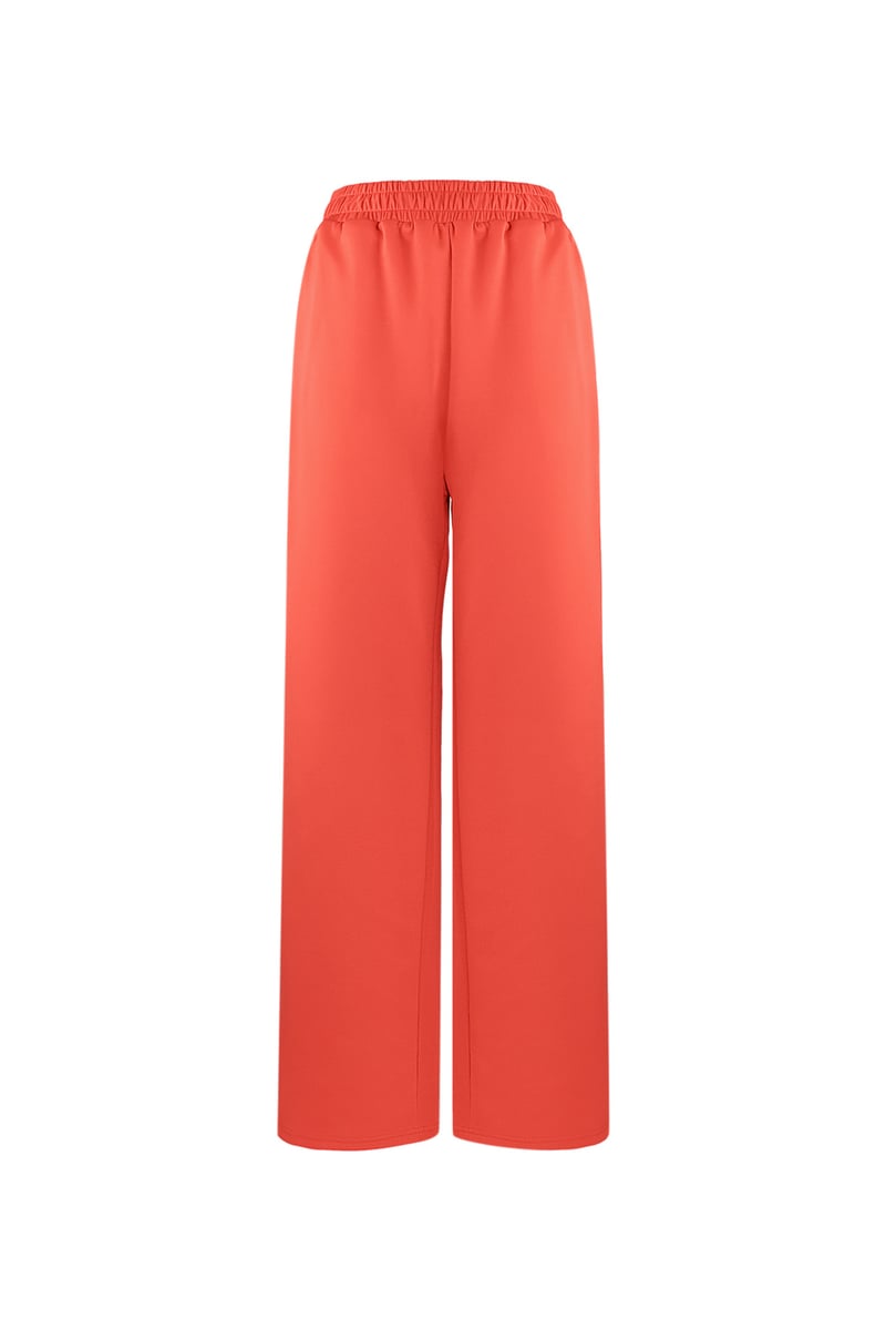 Gestreepte must have broek - rood S