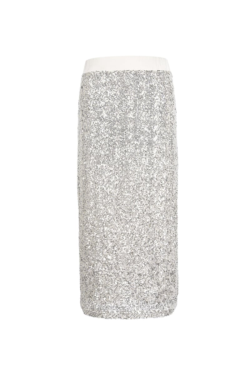 Glitter rok - zwart