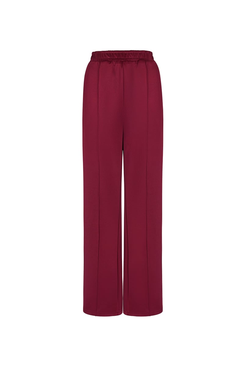 Broek met hartjes zijkant - rood