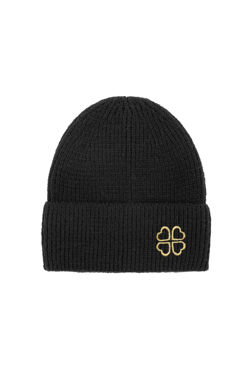 Lucky beanie - blauw