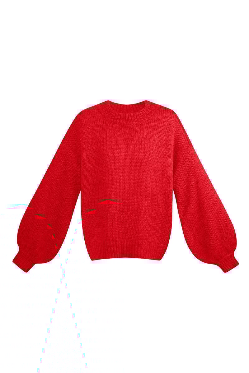 Winter essential trui - grijs