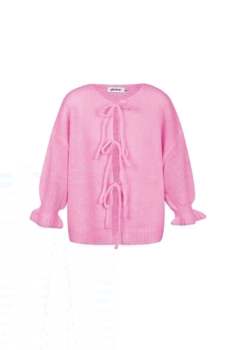 Tied up vest - Grijs