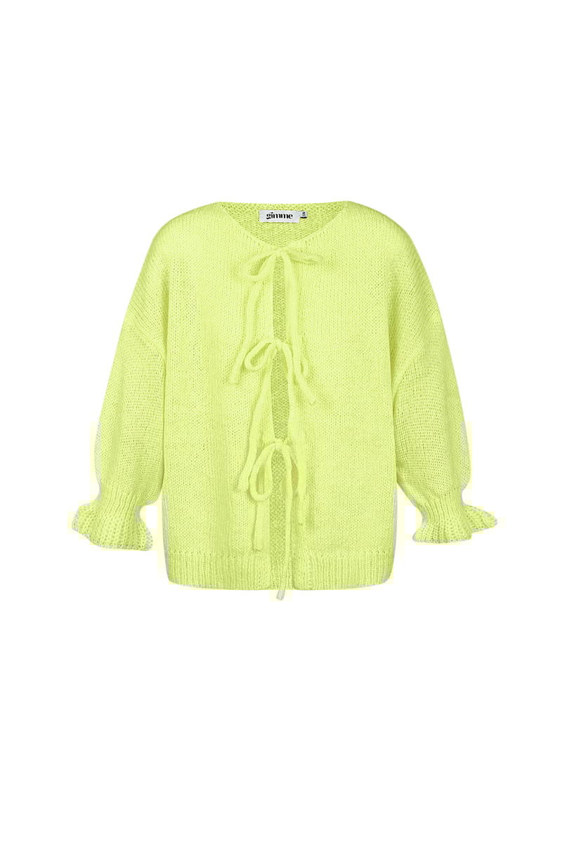 Tied up vest - Grijs