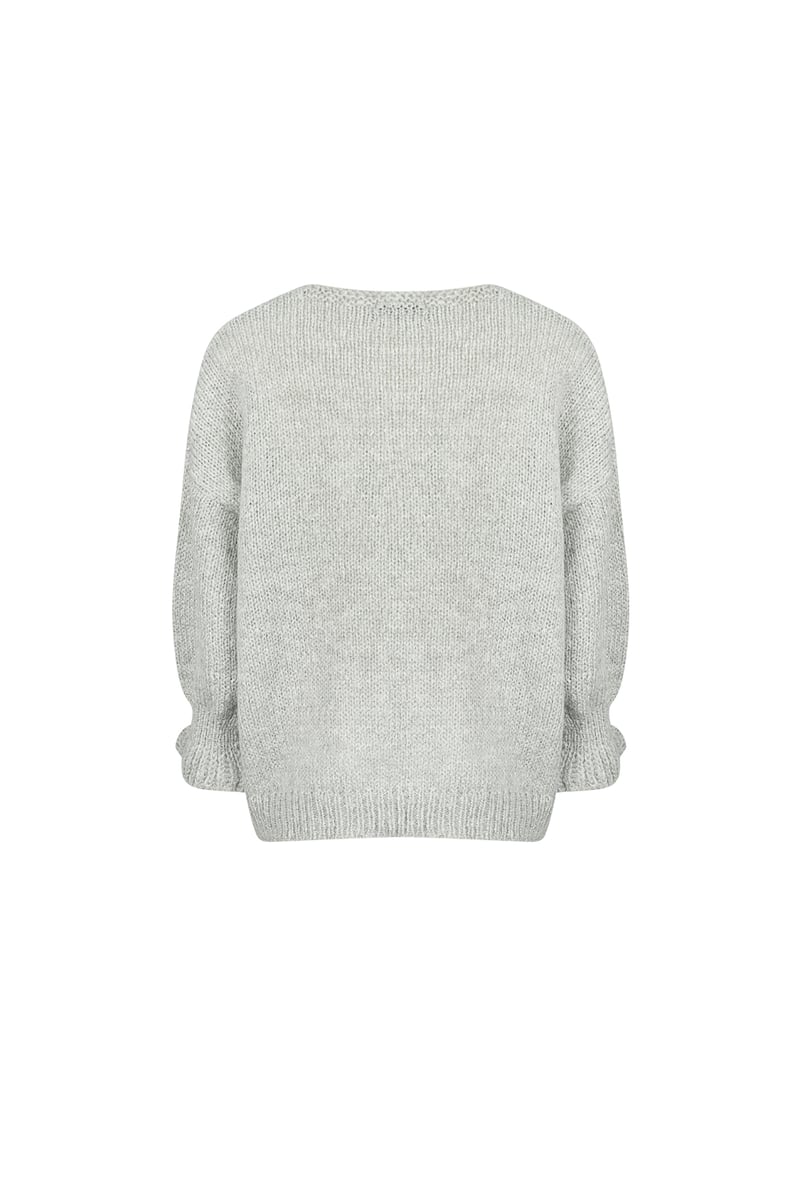 Tied up vest - Grijs