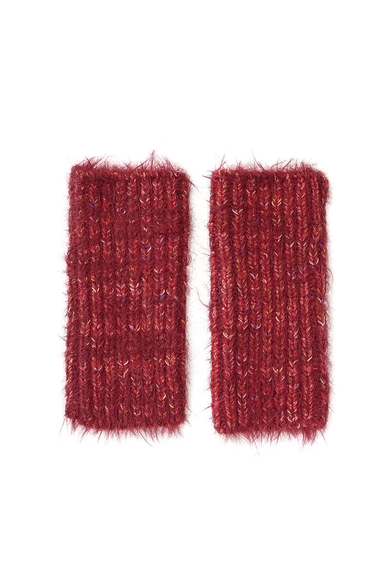 Handschoenen winter glow - Rood