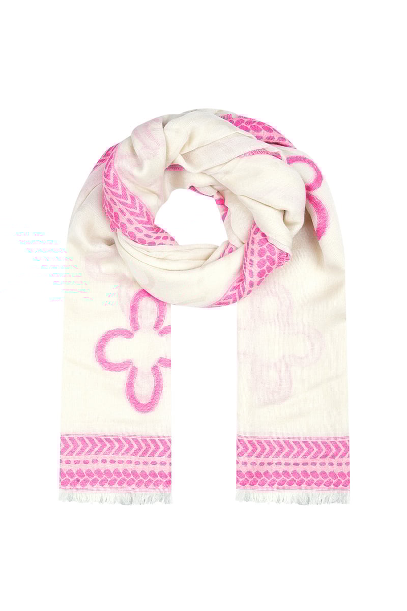 Colorful Scarf - pink