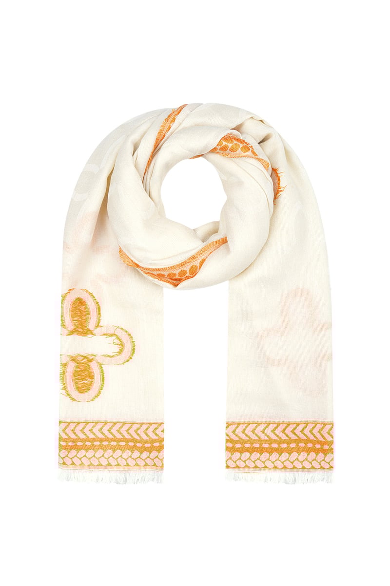 Colorful Scarf - pink