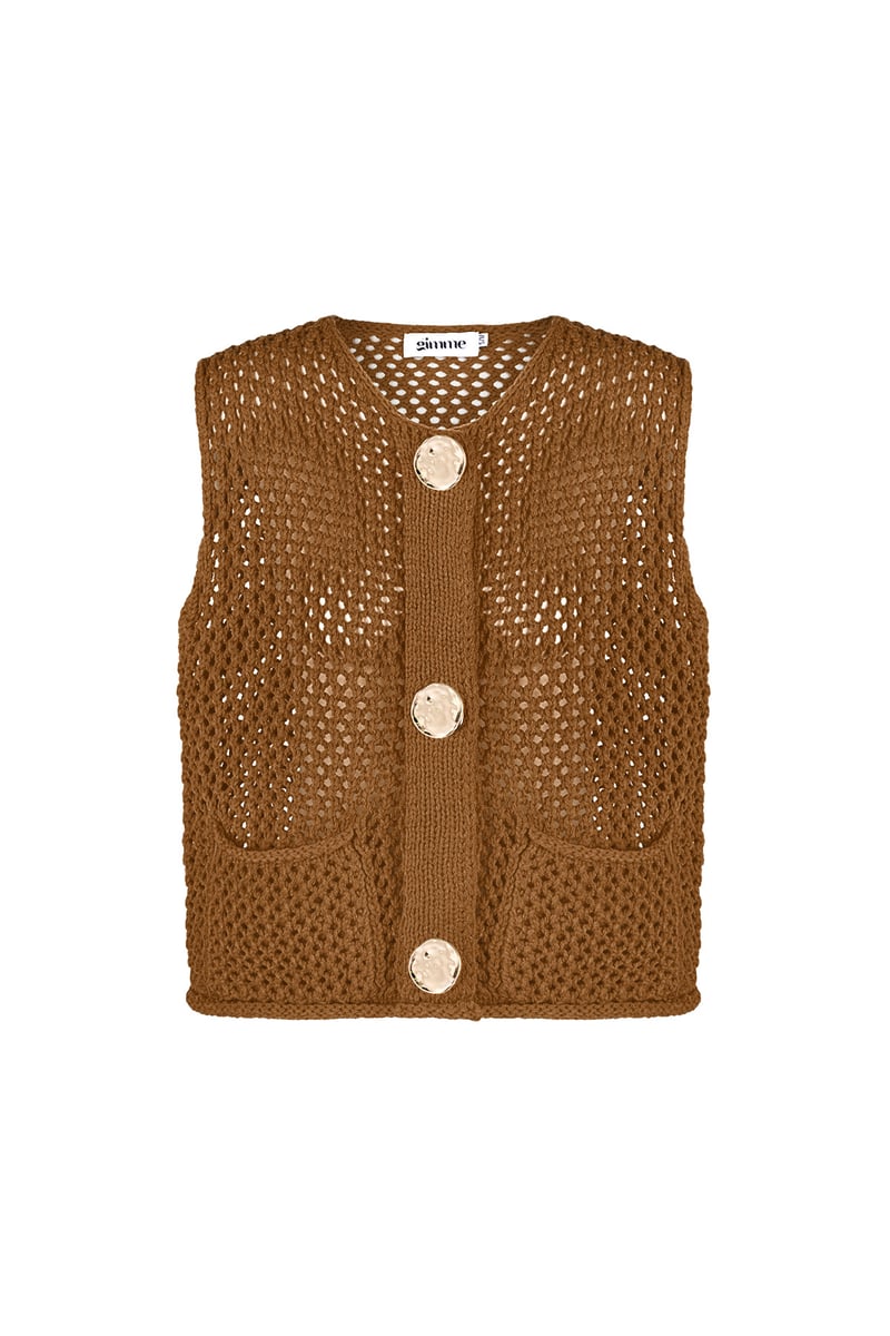 Playful vest - Beige