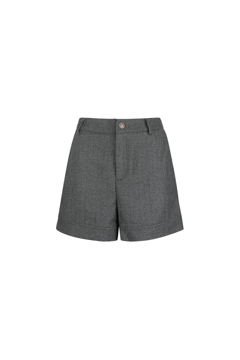 Short knitted deluxe - Grijs
