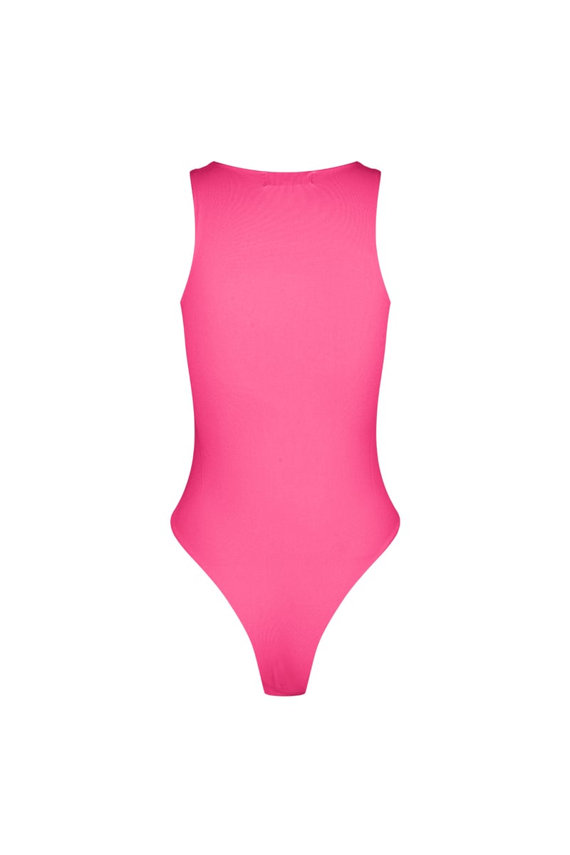 Basic body lage hals - Fuchsia