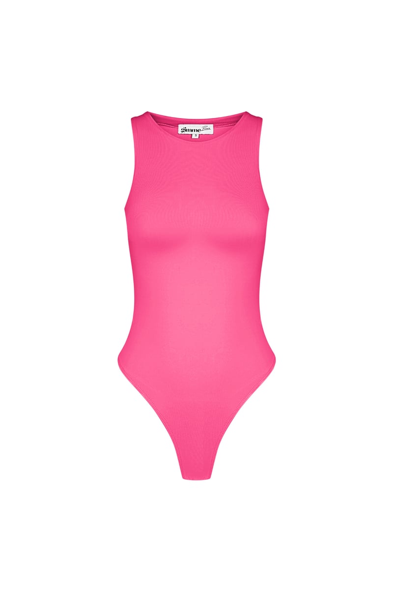 Basic body lage hals - Fuchsia