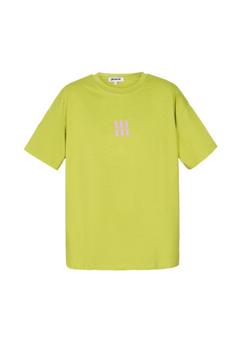 Letter M Top - Green