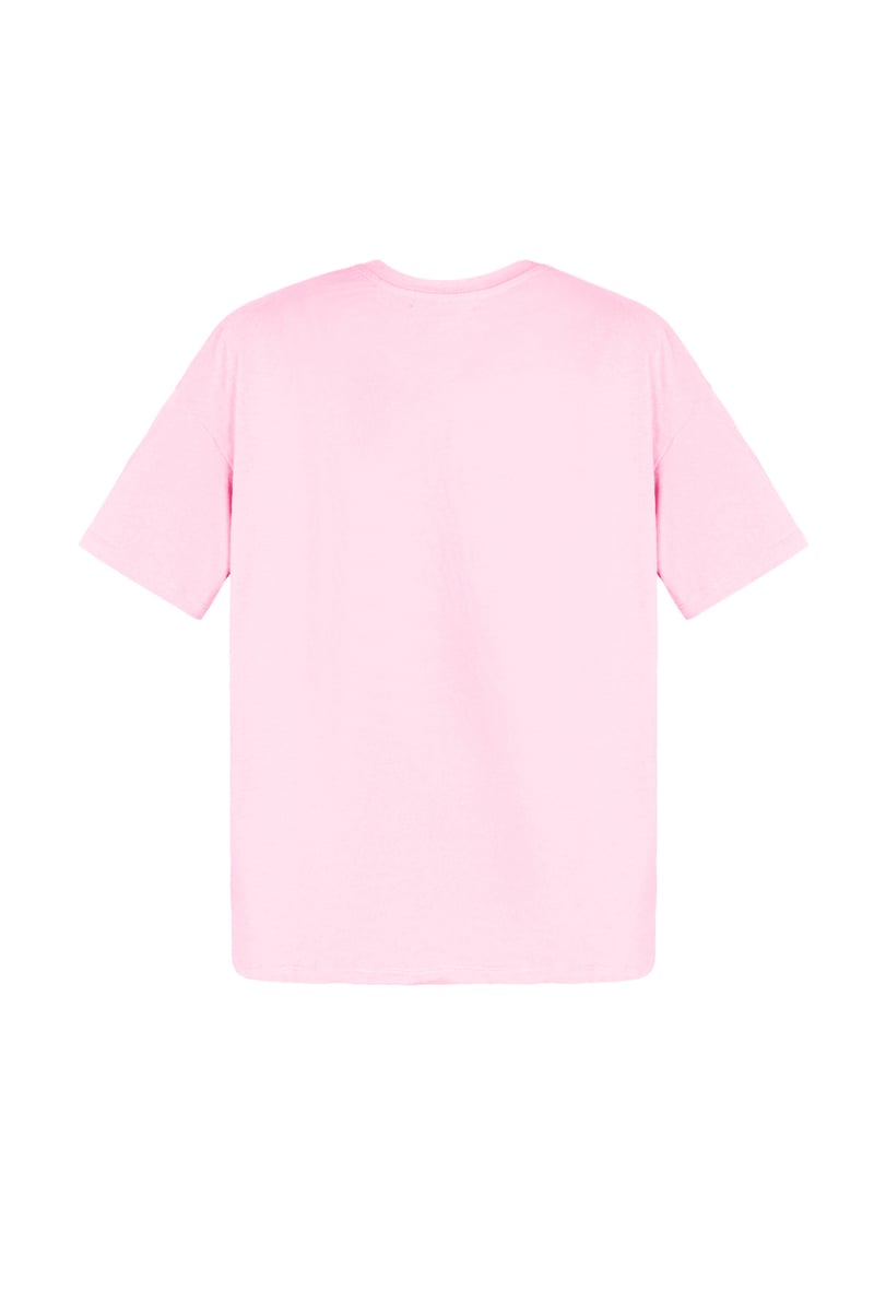 Letter M Top - Pink