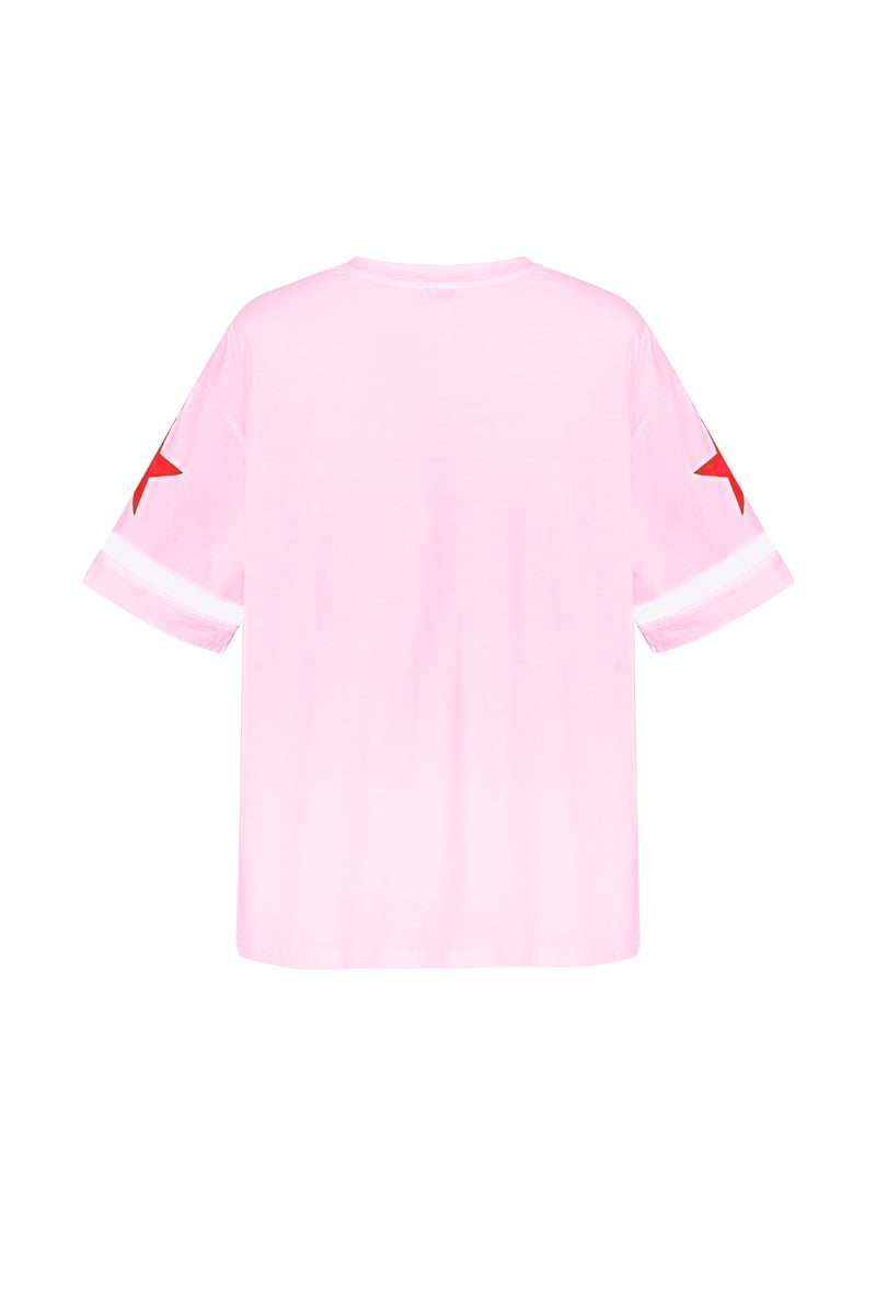 Sporty Girl T-Shirt - roze