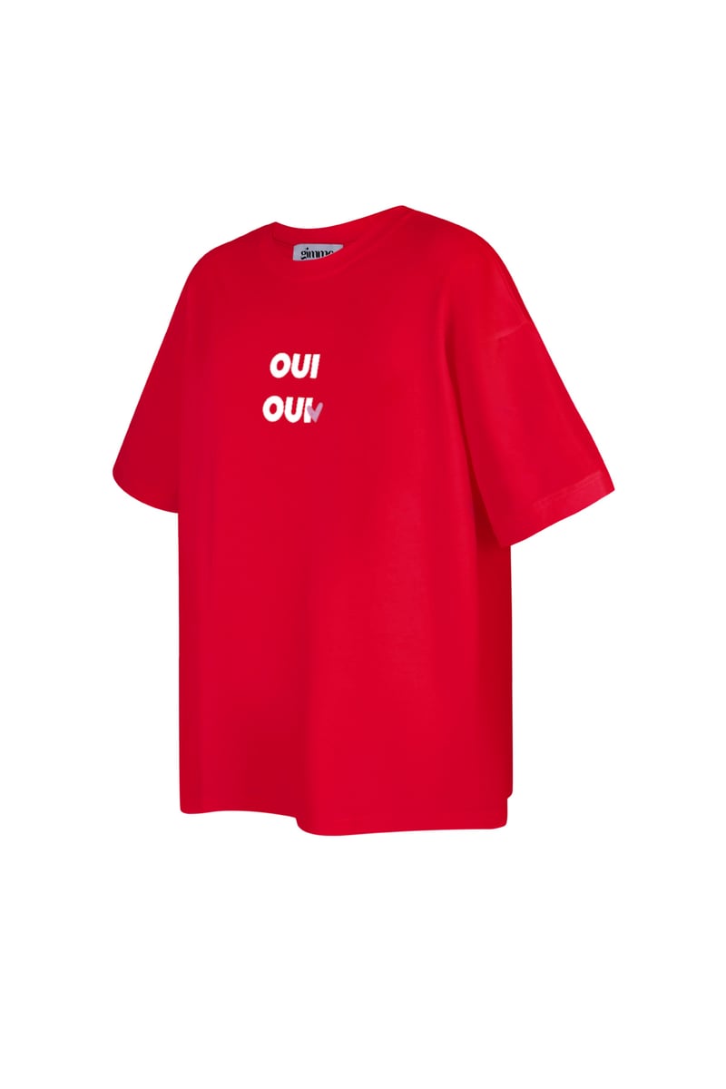 Oui Oui T-Shirt - rood