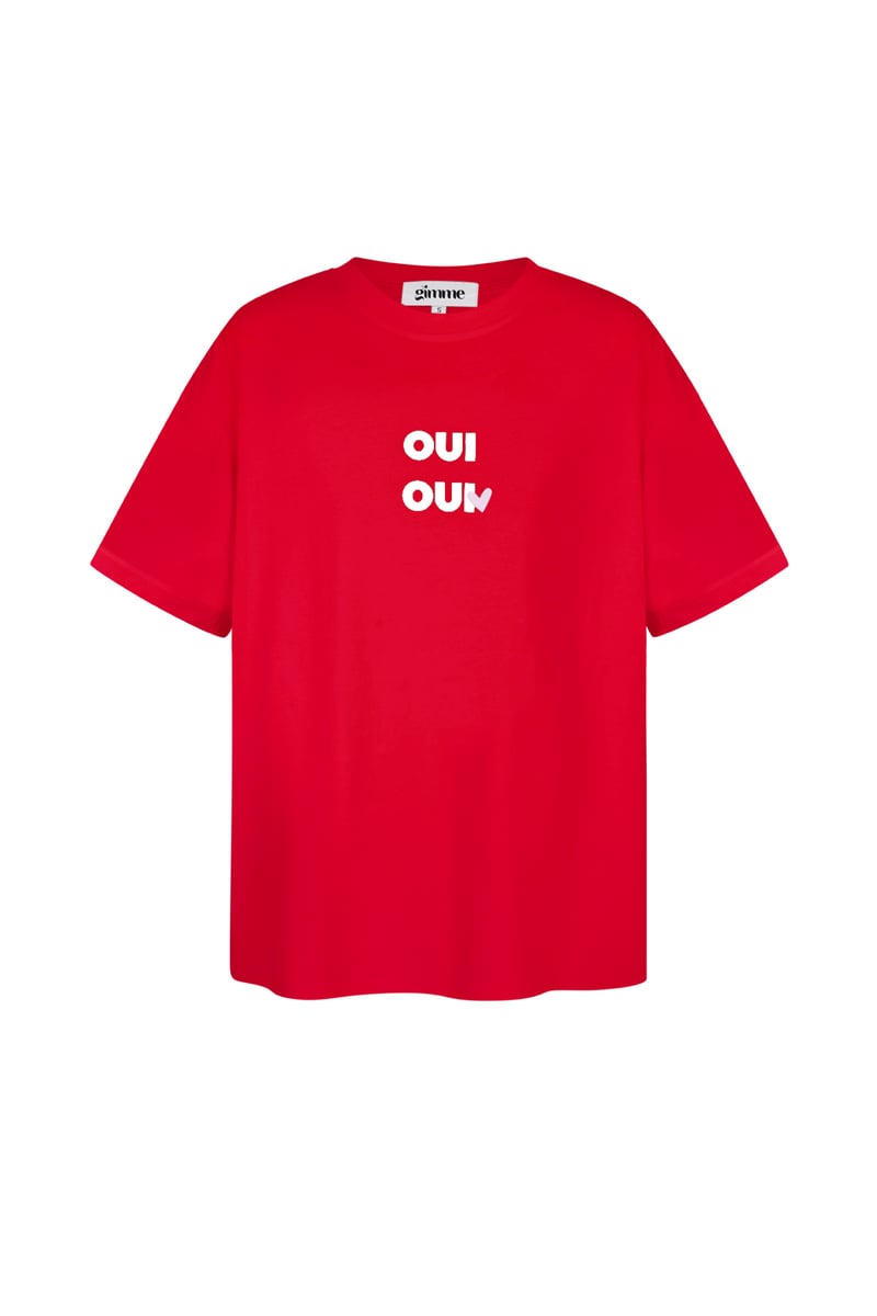 Oui Oui T-Shirt - rood