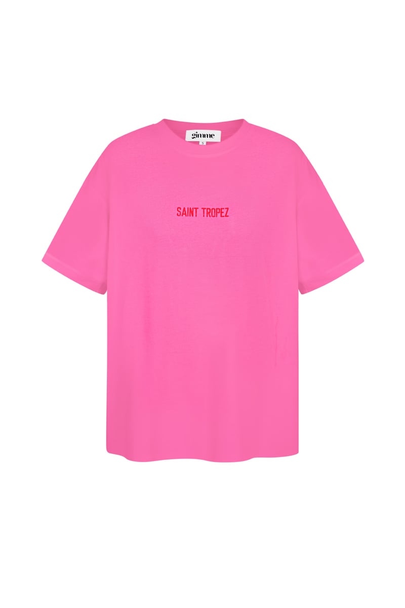 T-shirt saint tropez - Wit
