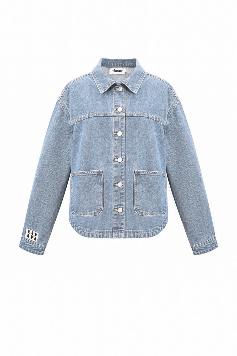 Gimme denim blouse
