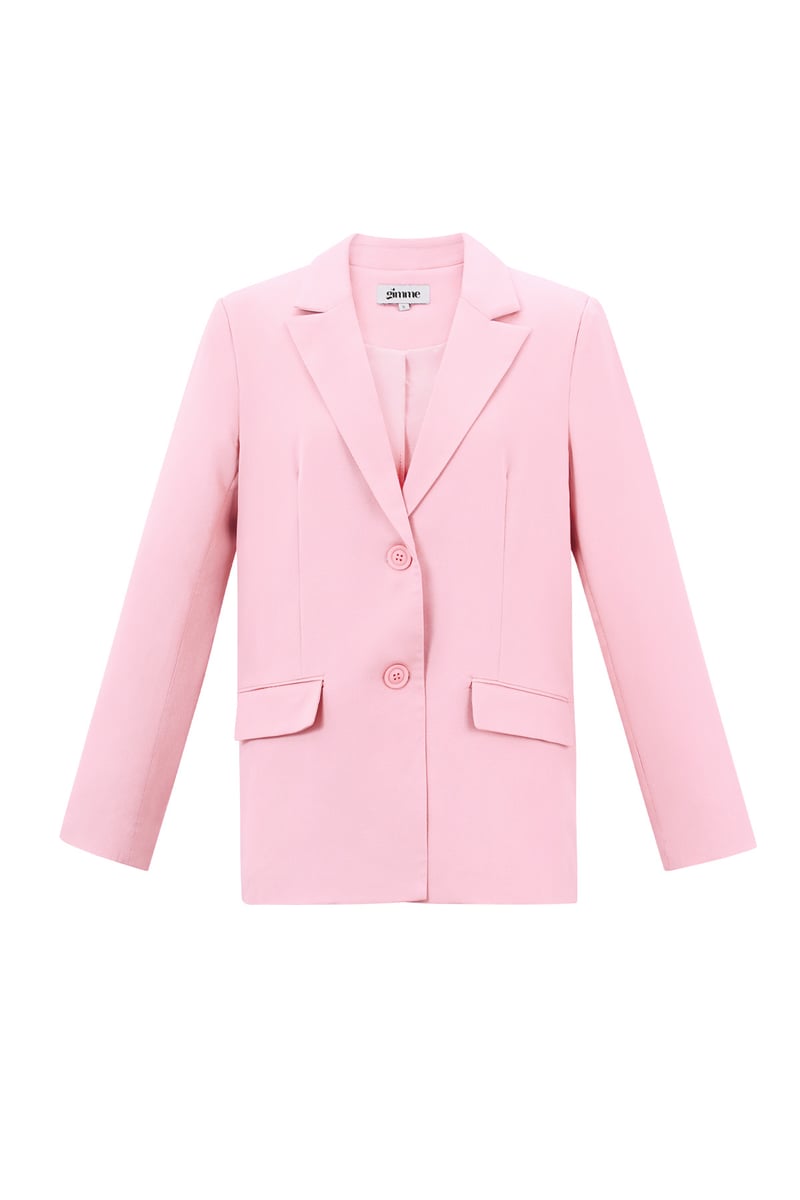 Blazer met strik - Zwart