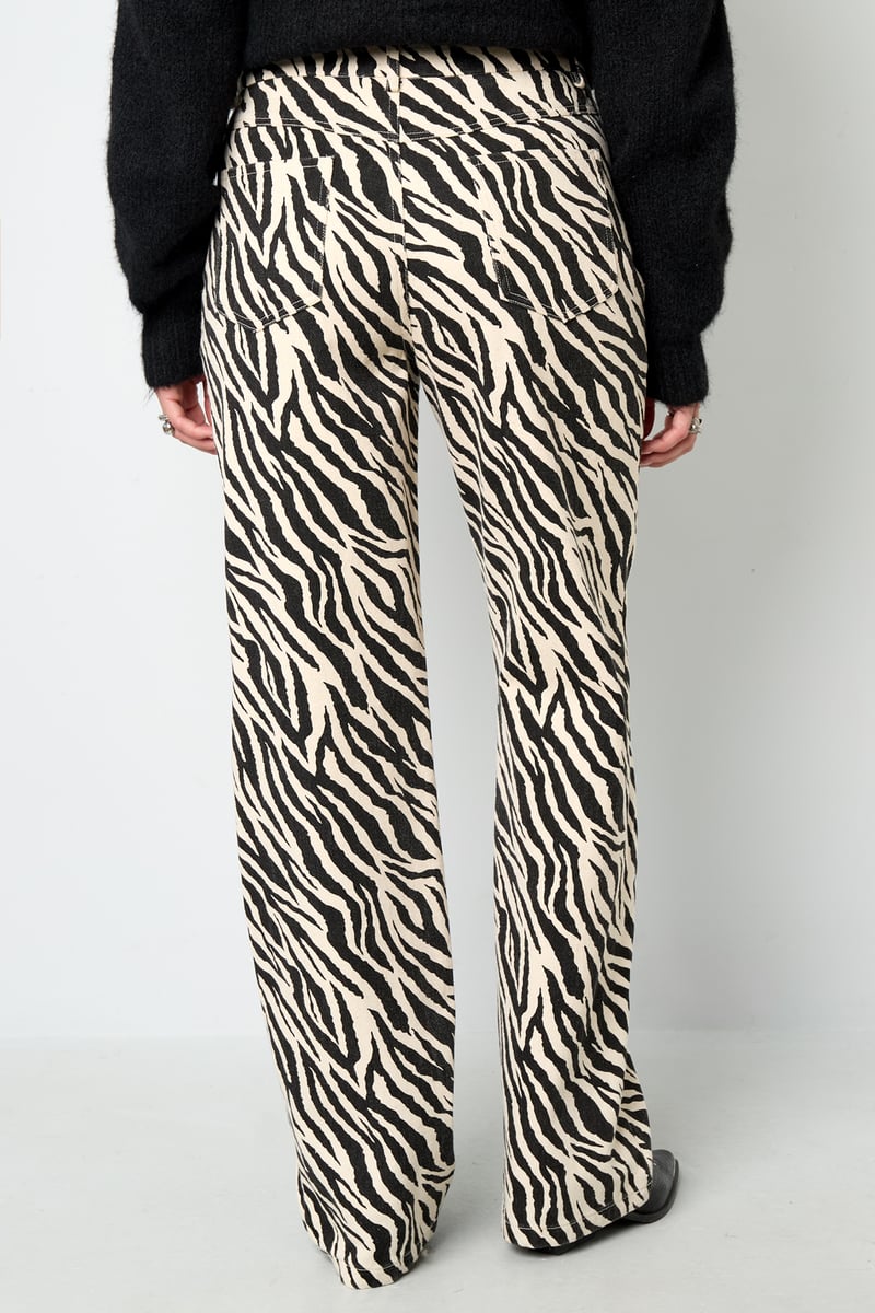 De zebra-jeans
