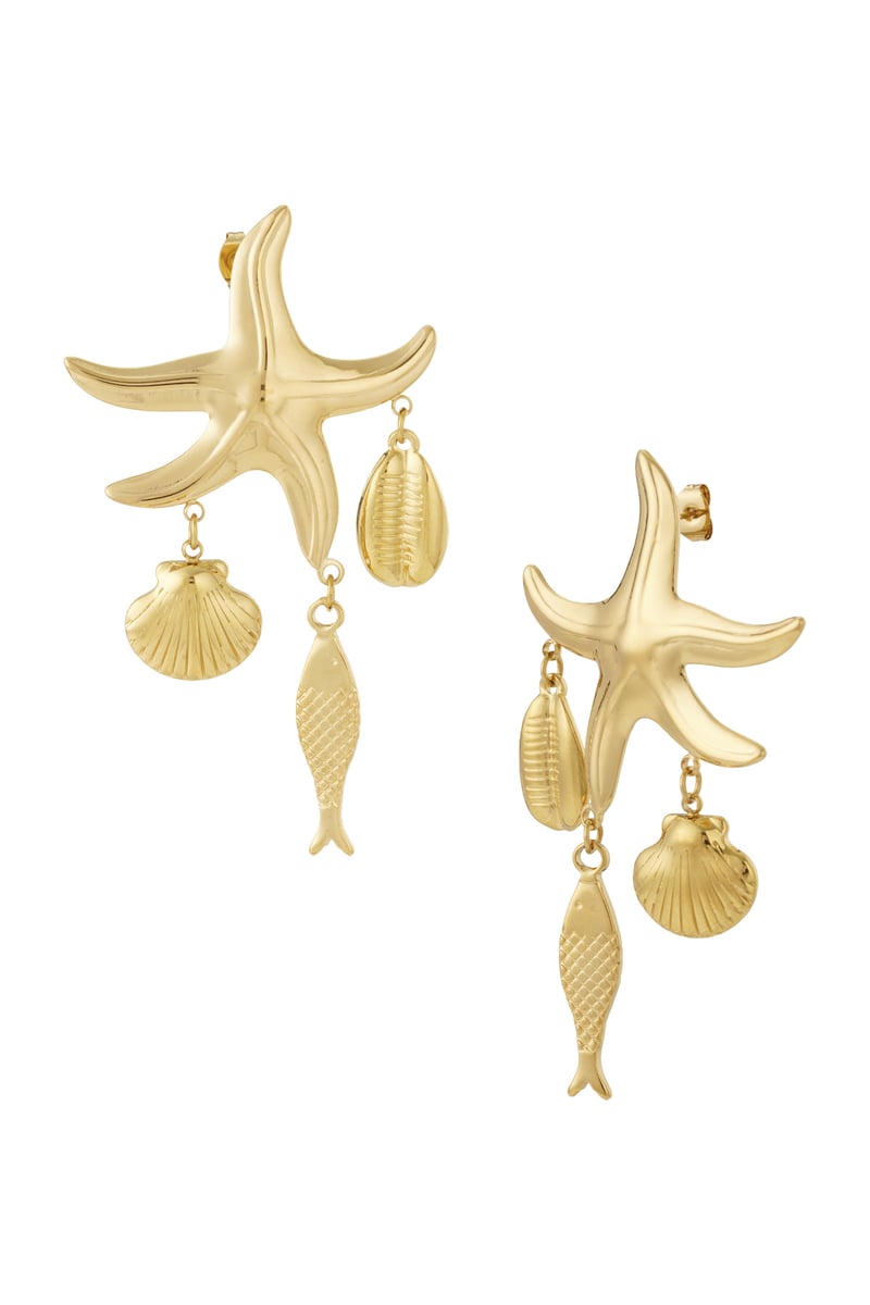 Starfish Treasures-oorbellen