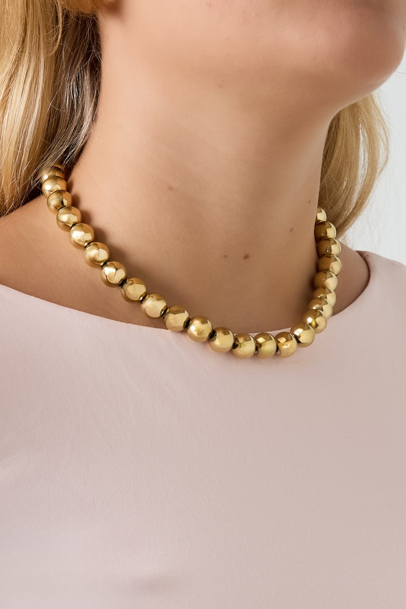 Holle kralenketting - 12 mm